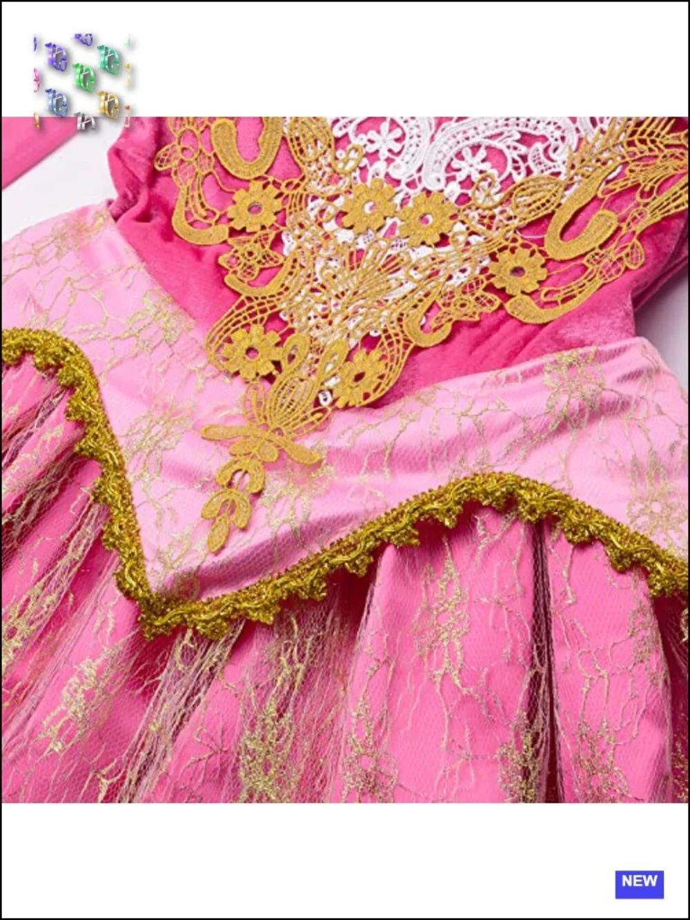Princess Costume Dress with Accessories Multi-Layer Tutu Velvet Cotton